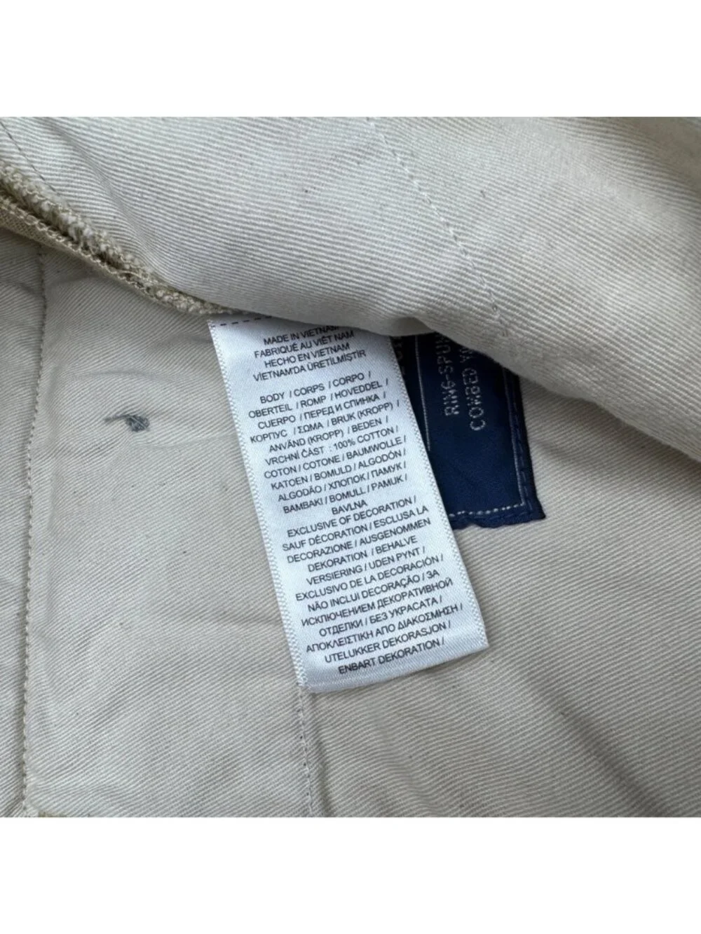 NWT Polo Ralph Lauren Men's The Big Chino Straight Fit Distressed Pants, 34x30